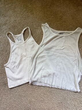 BDG Out from Under Tank Top Sz M M/L White Urban Outfitters Seamless Cotton
